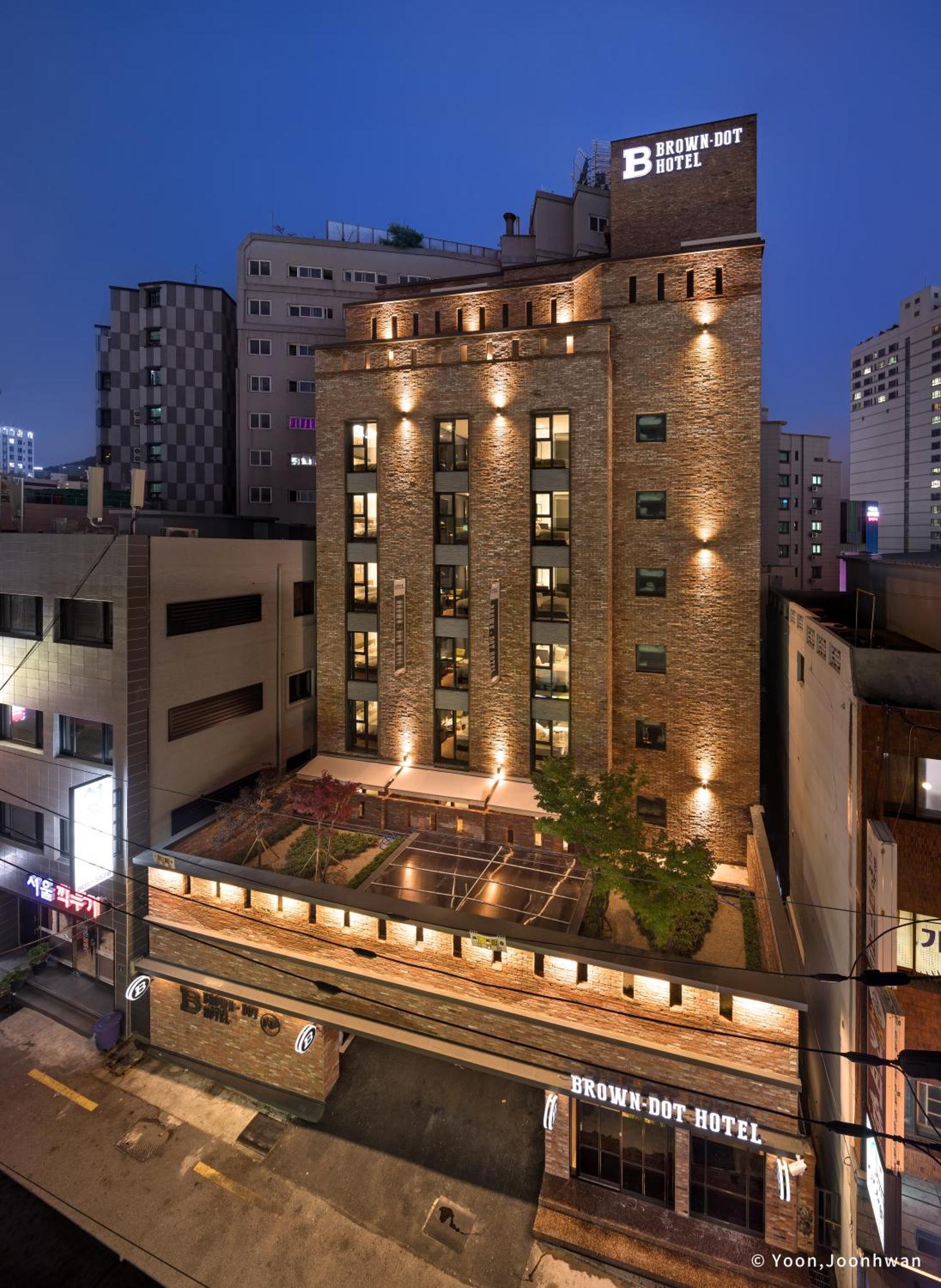 Brown Dot Hotel Seomyeon Pusan Exteriér fotografie